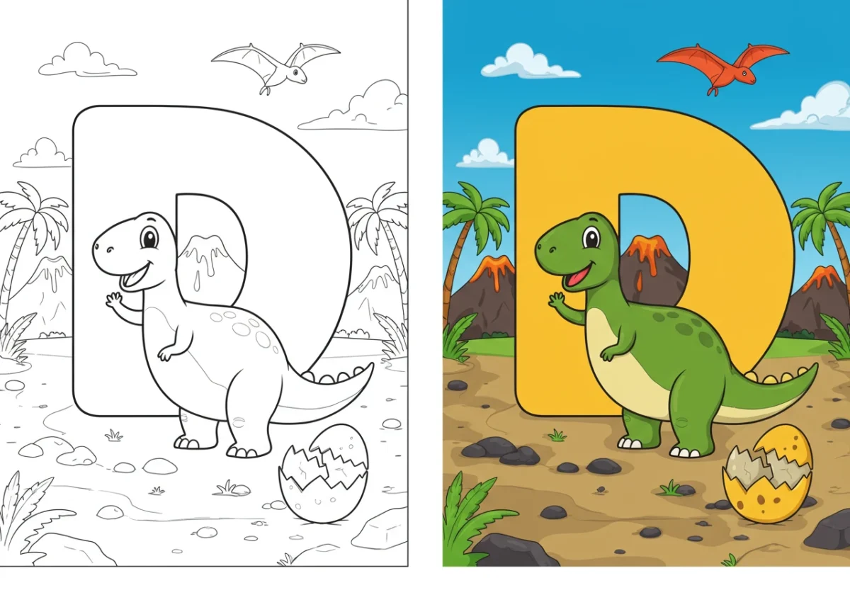alphabet coloring pages