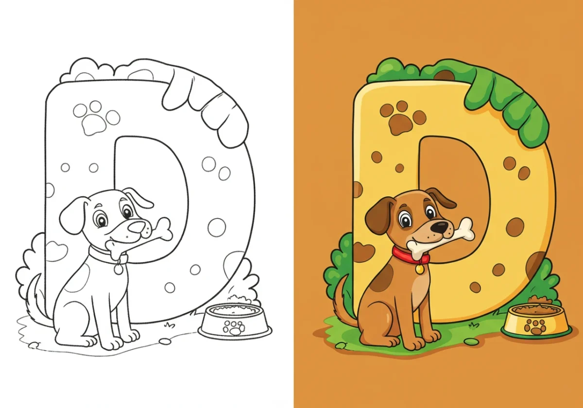 alphabet coloring pages