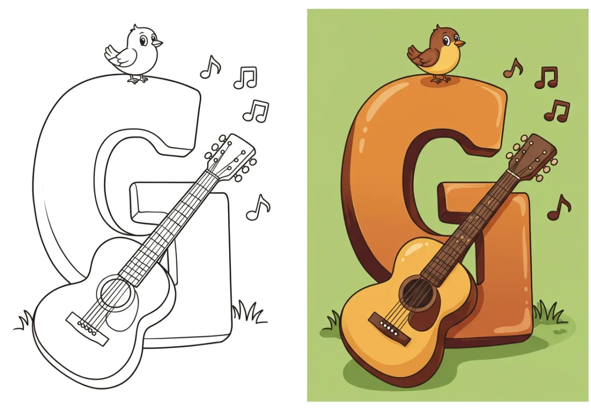 alphabet coloring pages
