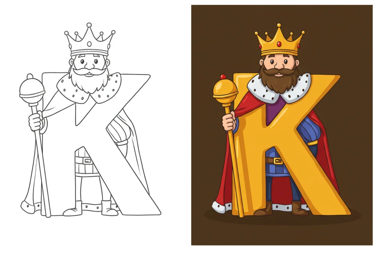 alphabet coloring pages