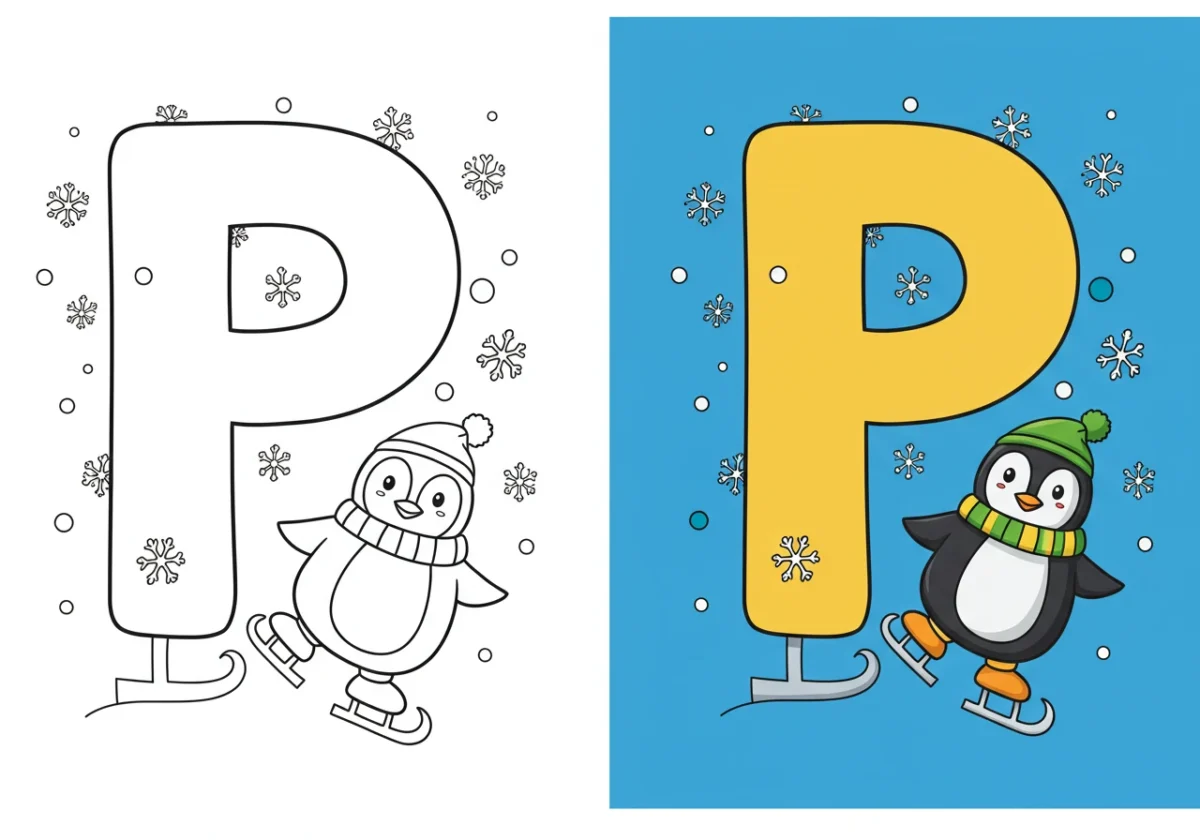 alphabet letters coloring pages