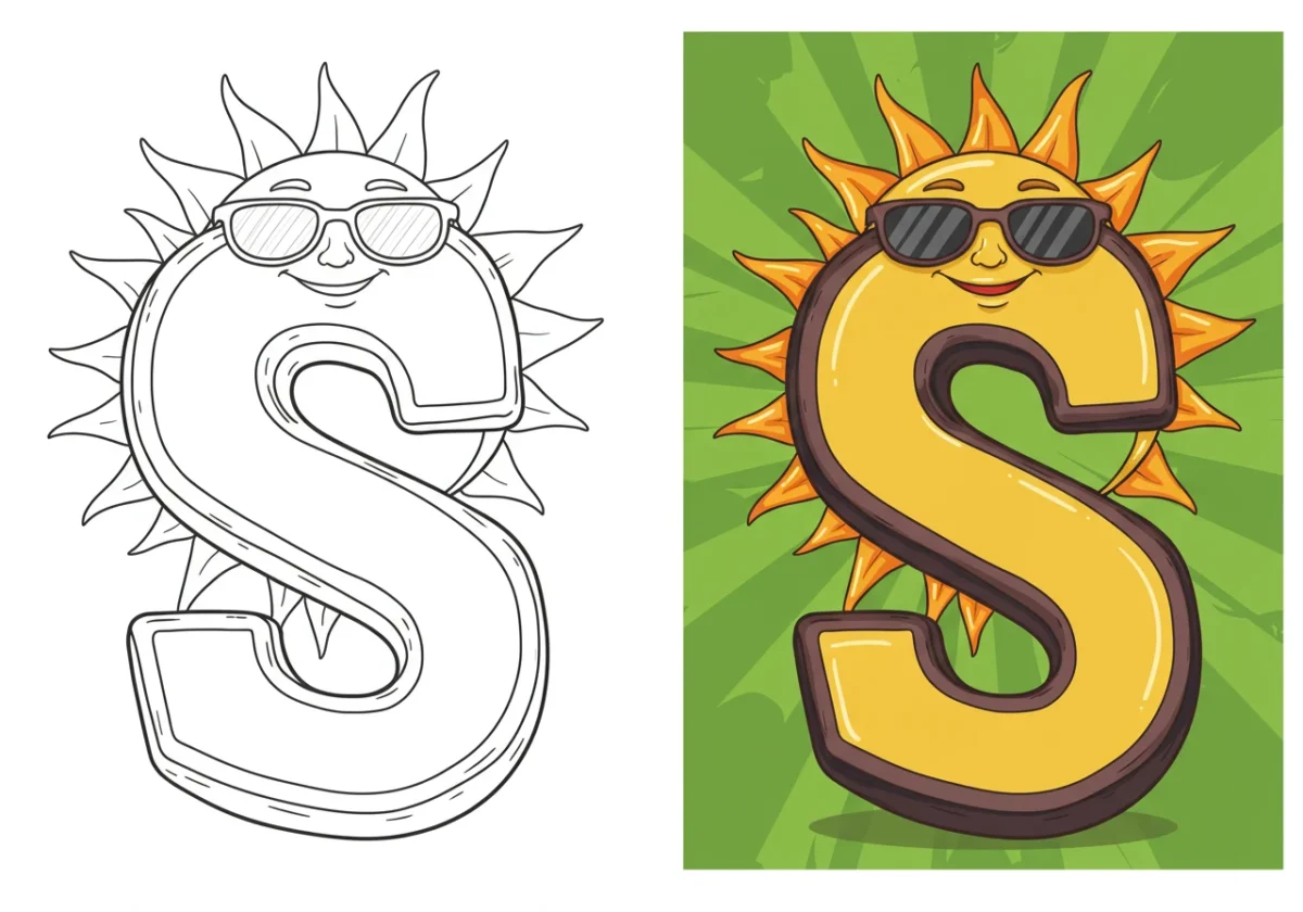 printable alphabet coloring pages