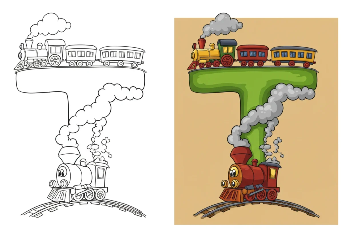 printable alphabet coloring pages