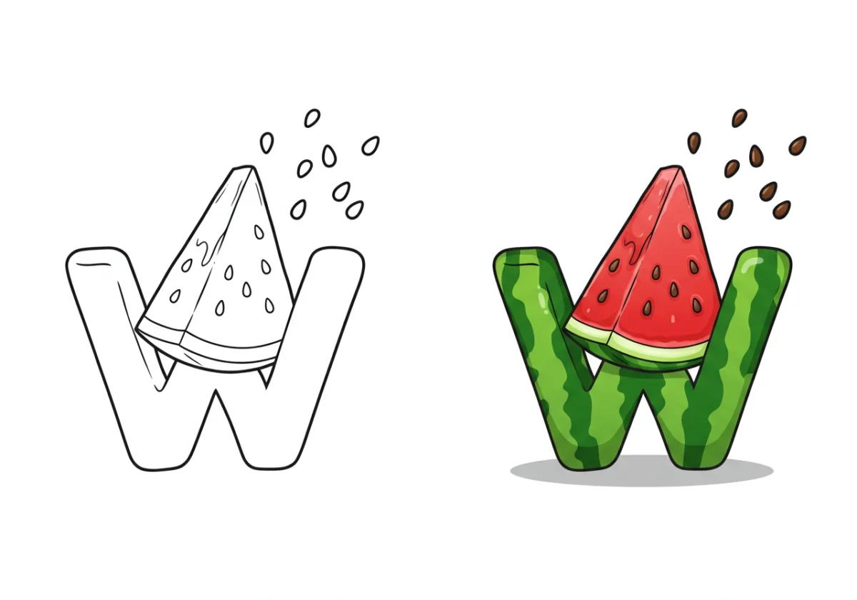 printable alphabet coloring pages