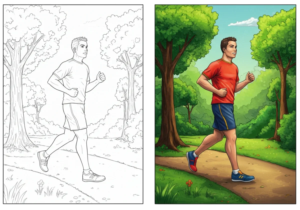 ronaldo coloring pages