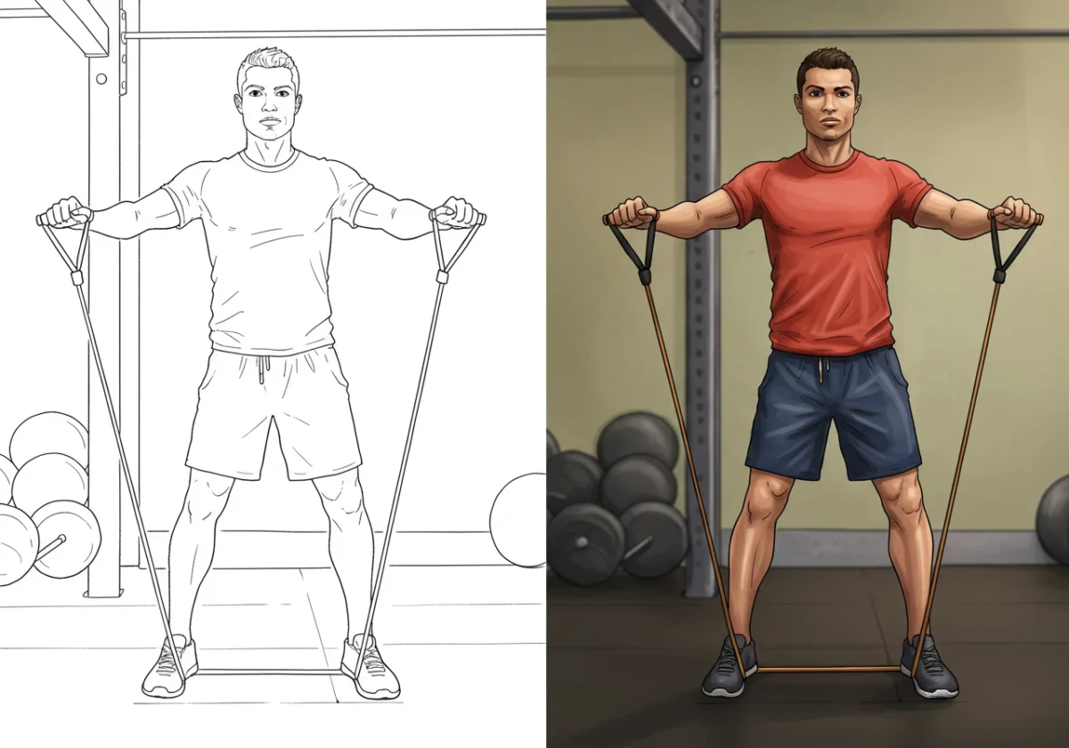 ronaldo coloring pages