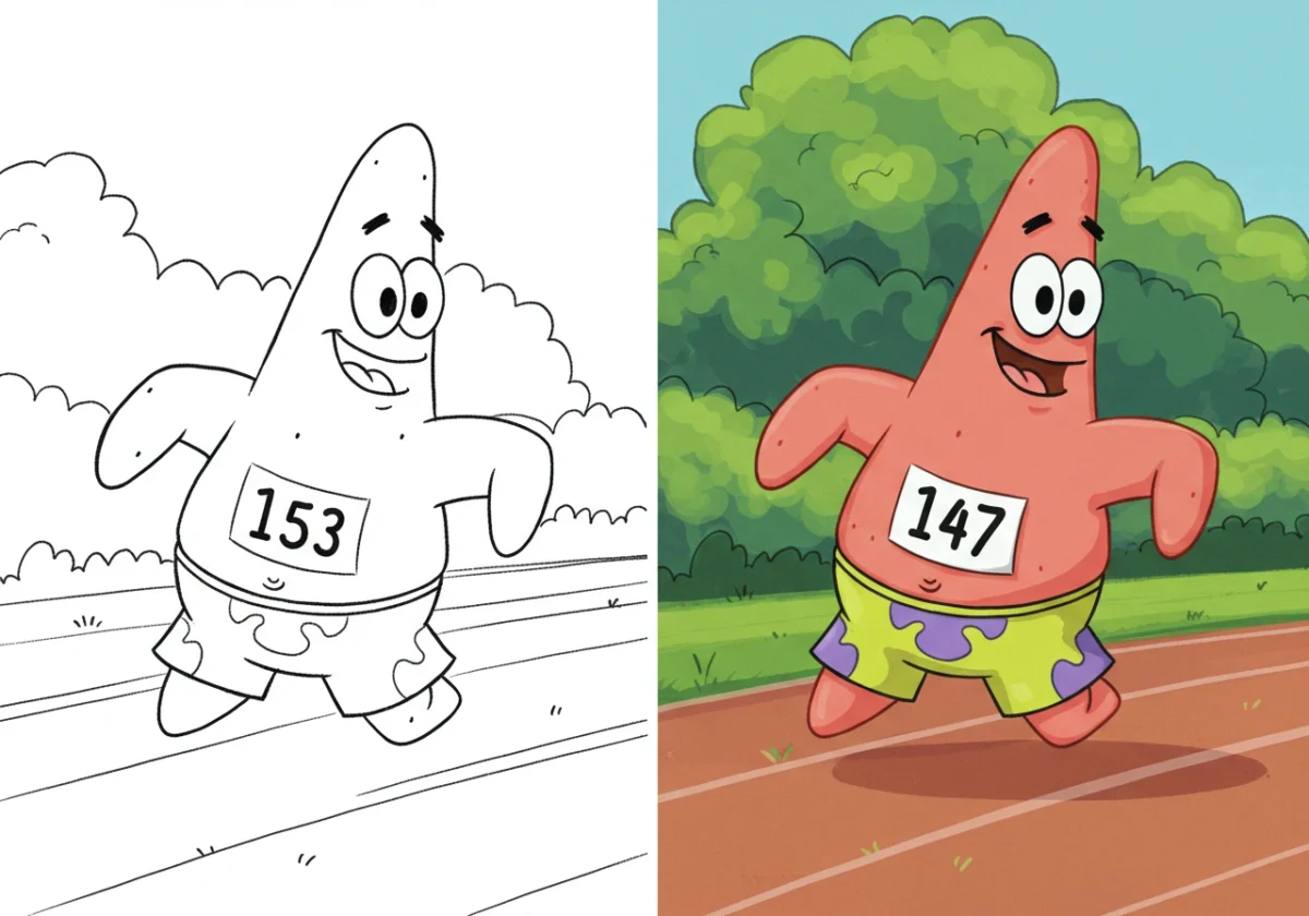 patrick star coloring pages