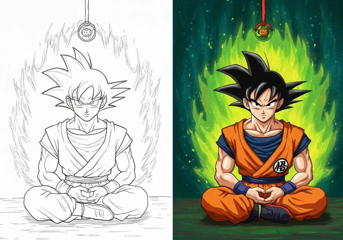 goku coloring pages