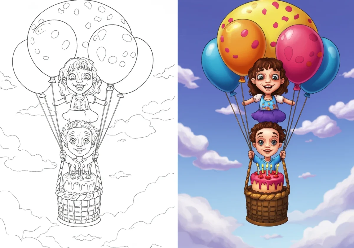 happy birthday coloring pages