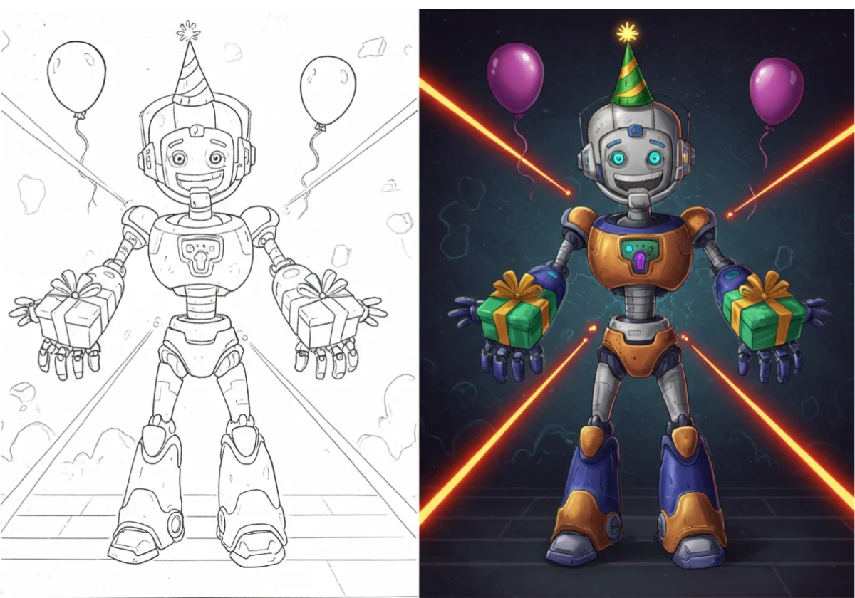 happy birthday coloring pages